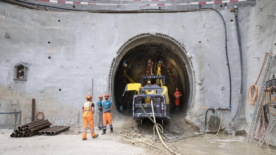 Gotthard Tube 2nd Access Tunnel’s 1st TBM Opening Ceremony