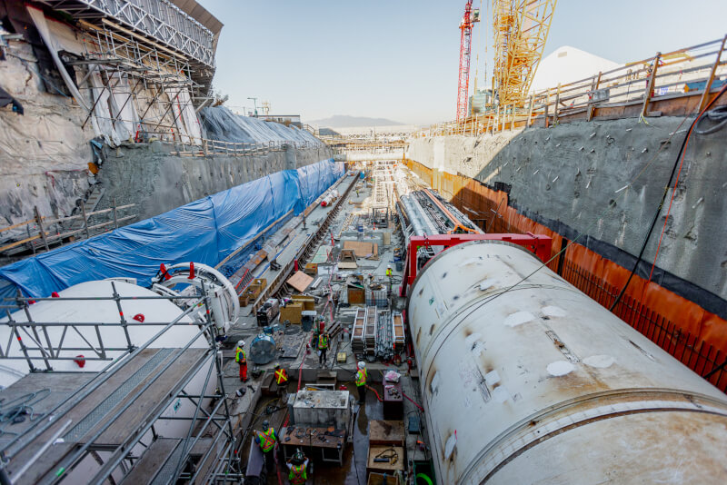 Broadway Subway Project TBM is Ready for Launch