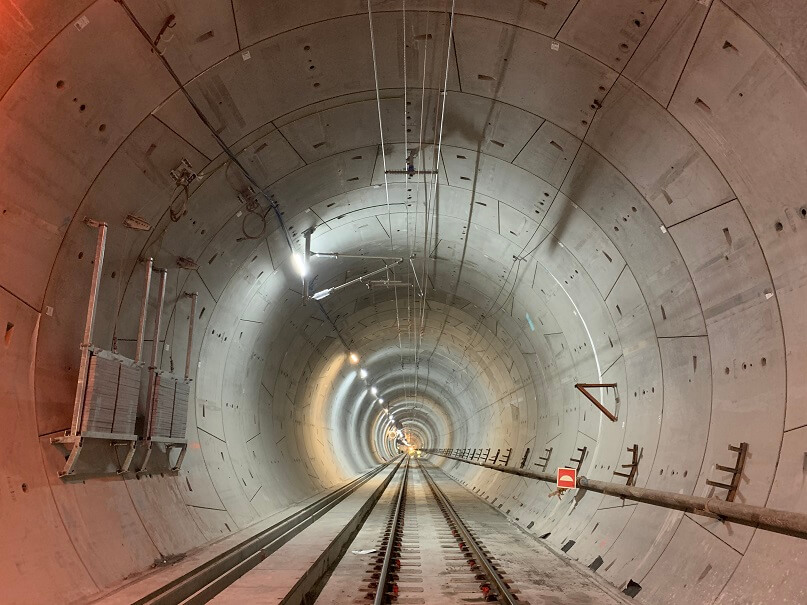 Ghella طولانی ترین تونل راه آهن در شمال اروپا را به Bane NOR تحویل می دهد