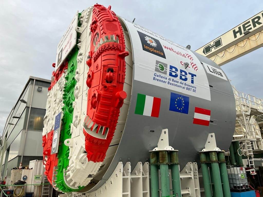 Brenner Base Tunnel’s TBM “Lilia” Passed Acceptance Test