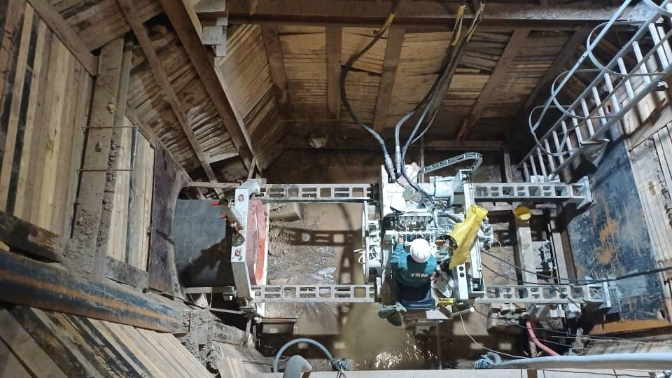 اجرای موفق عملیات نصب و راه‌اندازی ماشین حفاری مکانیزه در پروژه فاضلاب بغداد